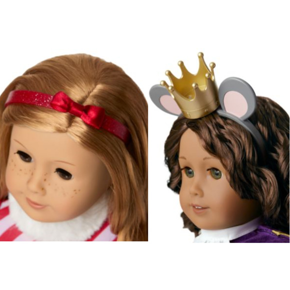 American Girl LAND OF SWEETS & MOUSE KING 2 Outfits SET Nutcracker Suite Ballet - Picture 9 of 16